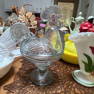 Clear Standing Rooster